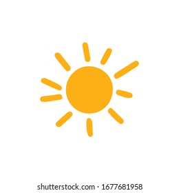 Sun Icon for Graphic Design Projects