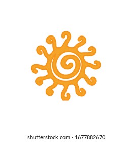 Sun Icon for Graphic Design Projects