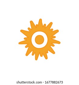 Sun Icon for Graphic Design Projects