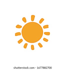 Icono de Sun para proyectos de diseño gráfico