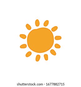 Sun Icon for Graphic Design Projects