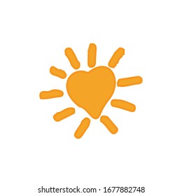 Sun Icon for Graphic Design Projects
