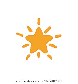 Sun Icon for Graphic Design Projects