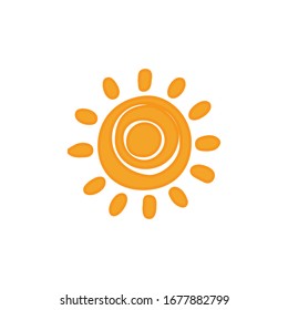 Icono de Sun para proyectos de diseño gráfico