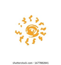 Sun Icon für Grafikdesign-Projekte