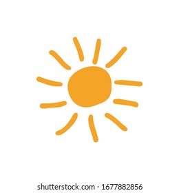 Sun Icon für Grafikdesign-Projekte