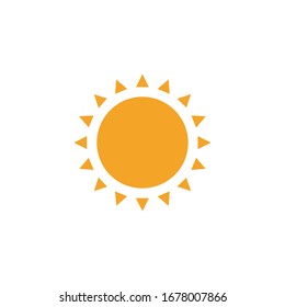 Sun Icon for Graphic Design Projects