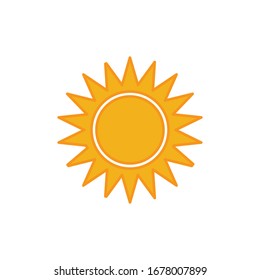 Sun Icon for Graphic Design Projects
