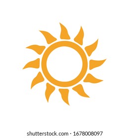 Sun Icon for Graphic Design Projects