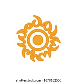 Icono de Sun para proyectos de diseño gráfico