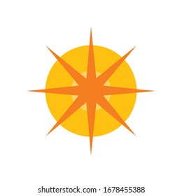 Sun Icon for Graphic Design Projects