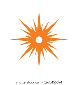 Sun Icon for Graphic Design Projects