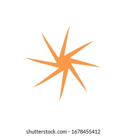 Sun Icon for Graphic Design Projects