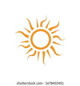 Sun Icon for Graphic Design Projects