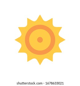 Sun Icon für Grafikdesign-Projekte