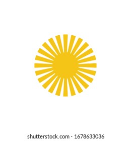 Sun Icon for Graphic Design Projects
