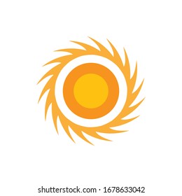 Sun Icon for Graphic Design Projects