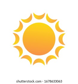 Sun Icon for Graphic Design Projects