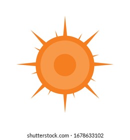 Sun Icon for Graphic Design Projects