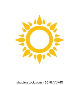Icono de Sun para proyectos de diseño gráfico