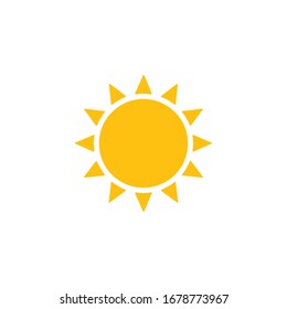 Sun Icon for Graphic Design Projects