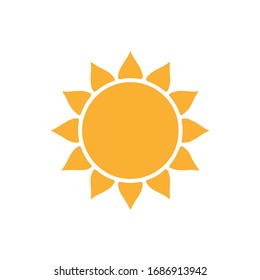 Sun Icon for Graphic Design Projects