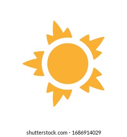 Sun Icon for Graphic Design Projects