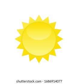 Sun Icon for Graphic Design Projects