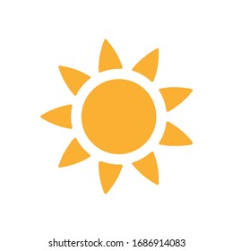 Sun Icon for Graphic Design Projects