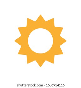 Sun Icon for Graphic Design Projects