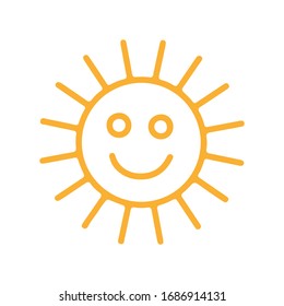 Sun Icon for Graphic Design Projects