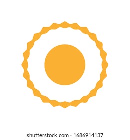 Sun Icon for Graphic Design Projects