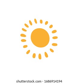 Sun Icon for Graphic Design Projects