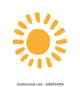 Sun Icon für Grafikdesign-Projekte