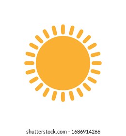 Sun Icon für Grafikdesign-Projekte