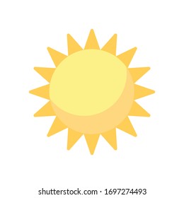 Sun Icon for Graphic Design Projects