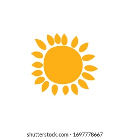 Sun Icon for Graphic Design Projects