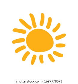 Sun Icon for Graphic Design Projects