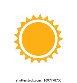 Sun Icon for Graphic Design Projects