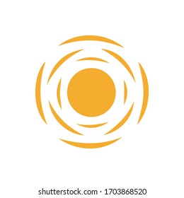 Sun Icon for Graphic Design Projects