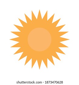 Sun Icon for Graphic Design Projects