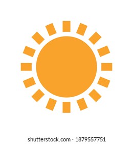 Sun Icon for Graphic Design Projects