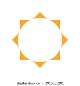 Sun-Icon für Grafikdesign-Projekte