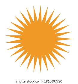 Sun Icon For Graphic Design Projects