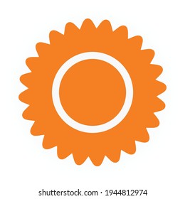Sun Icon for Graphic Design Projects