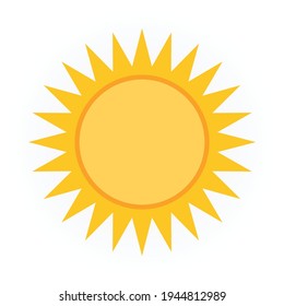 Sun Icon for Graphic Design Projects