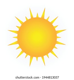 Icono de Sun para proyectos de diseño gráfico