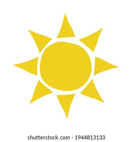 Sun Icon für Grafikdesign-Projekte