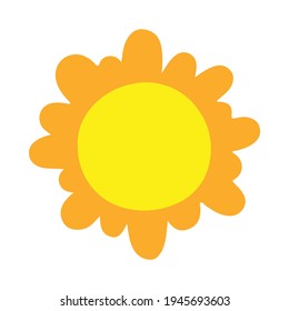 Sun Icon for Graphic Design Projects
