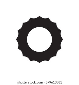 sun icon illustration isolated vector sign symbol